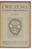 CZARTKOWSKI Adam - Ćwiczenia z anatomji roślin. [Cz.] 1-2. Oprac. ...